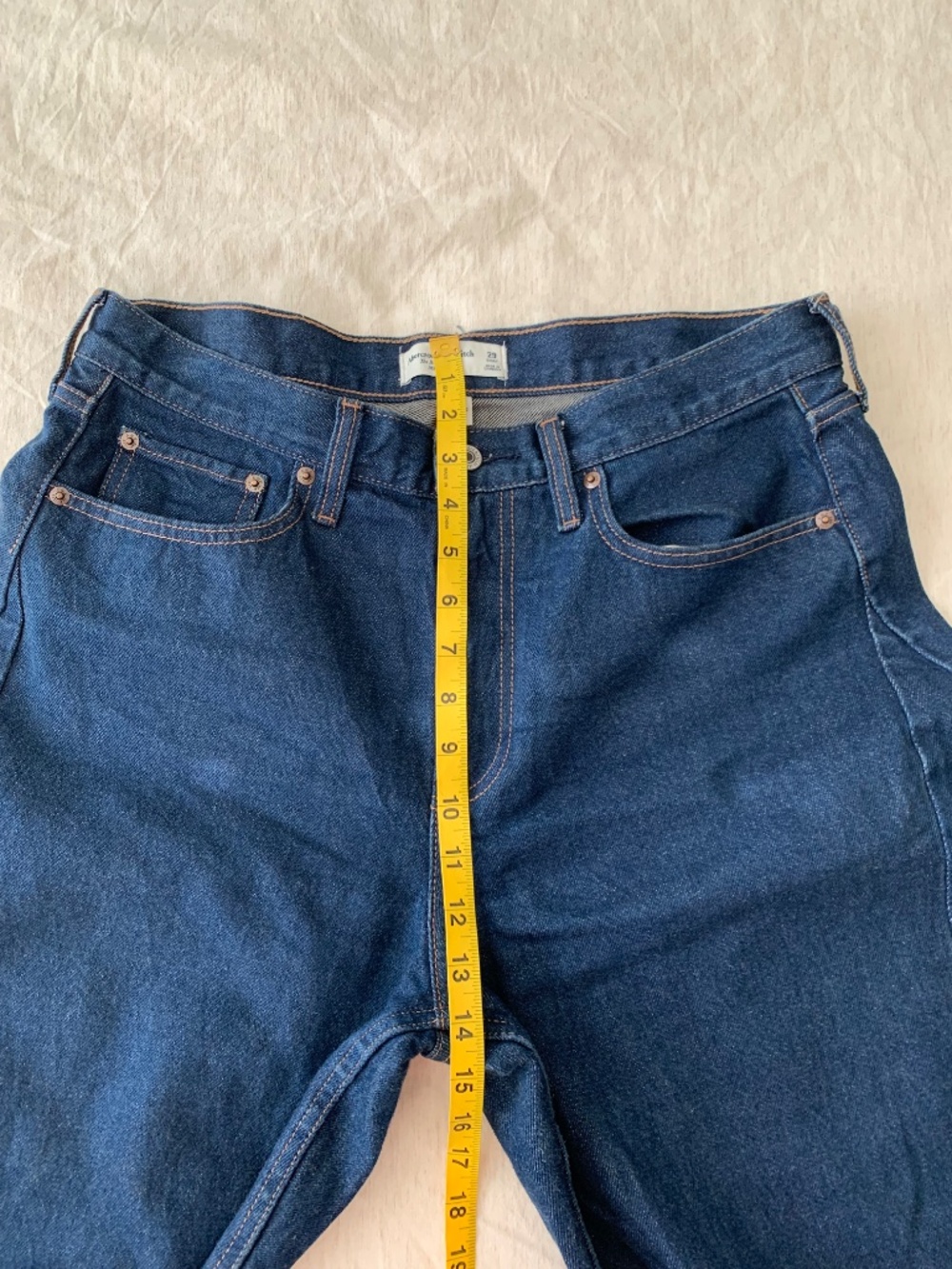 Abercrombie &fitch barrel jeans  ankle cropped barrel size 29 - Picture 11 of 16